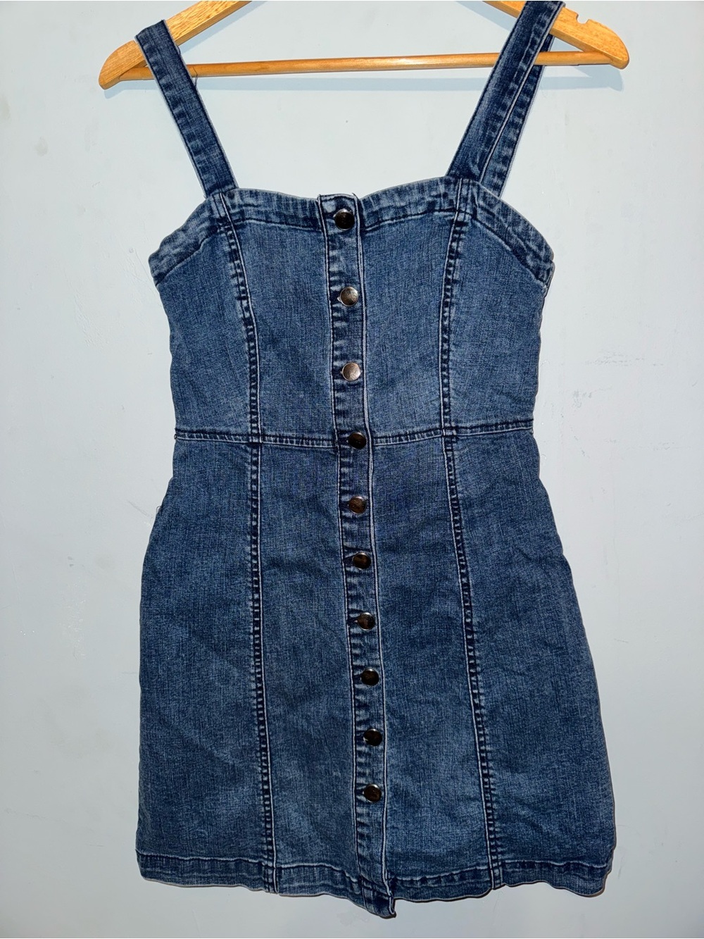 Aeropostale Light Wash Denim Top - Blue